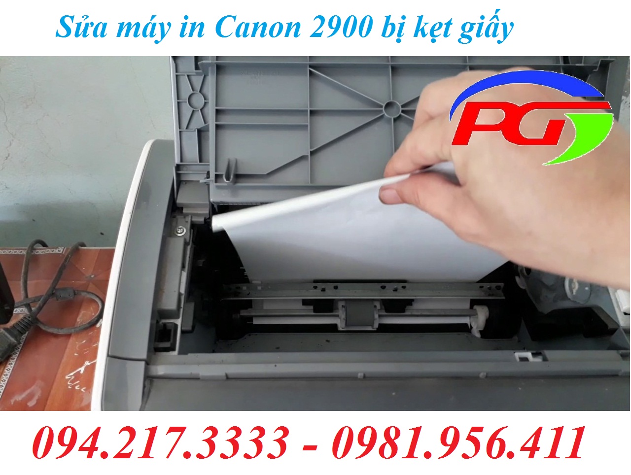 Dịch vụ sửa máy in Canon 2900 bị kẹt giấy