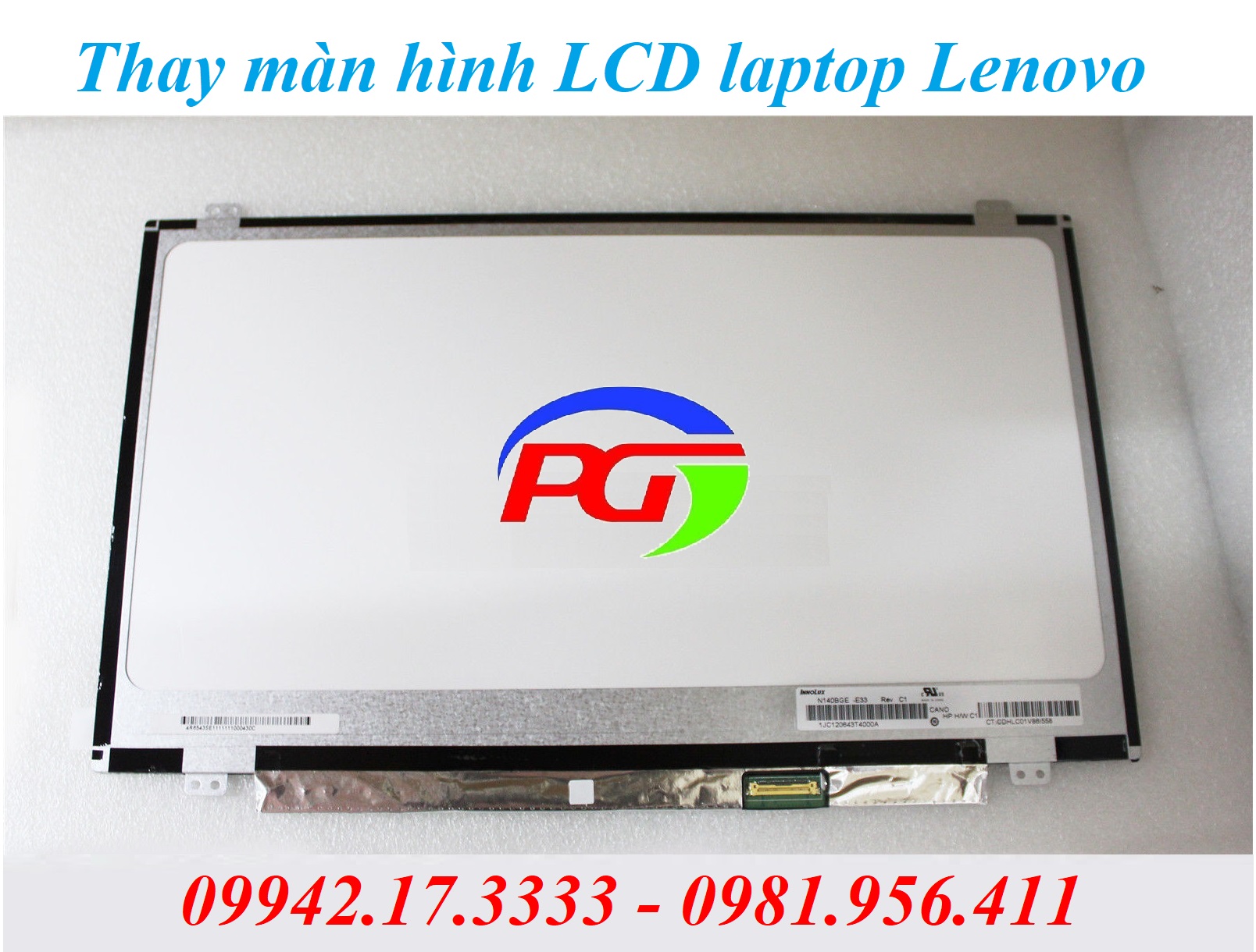 Dịch vụ thay màn hình LCD laptop Lenovo tại nhà Hà Nội