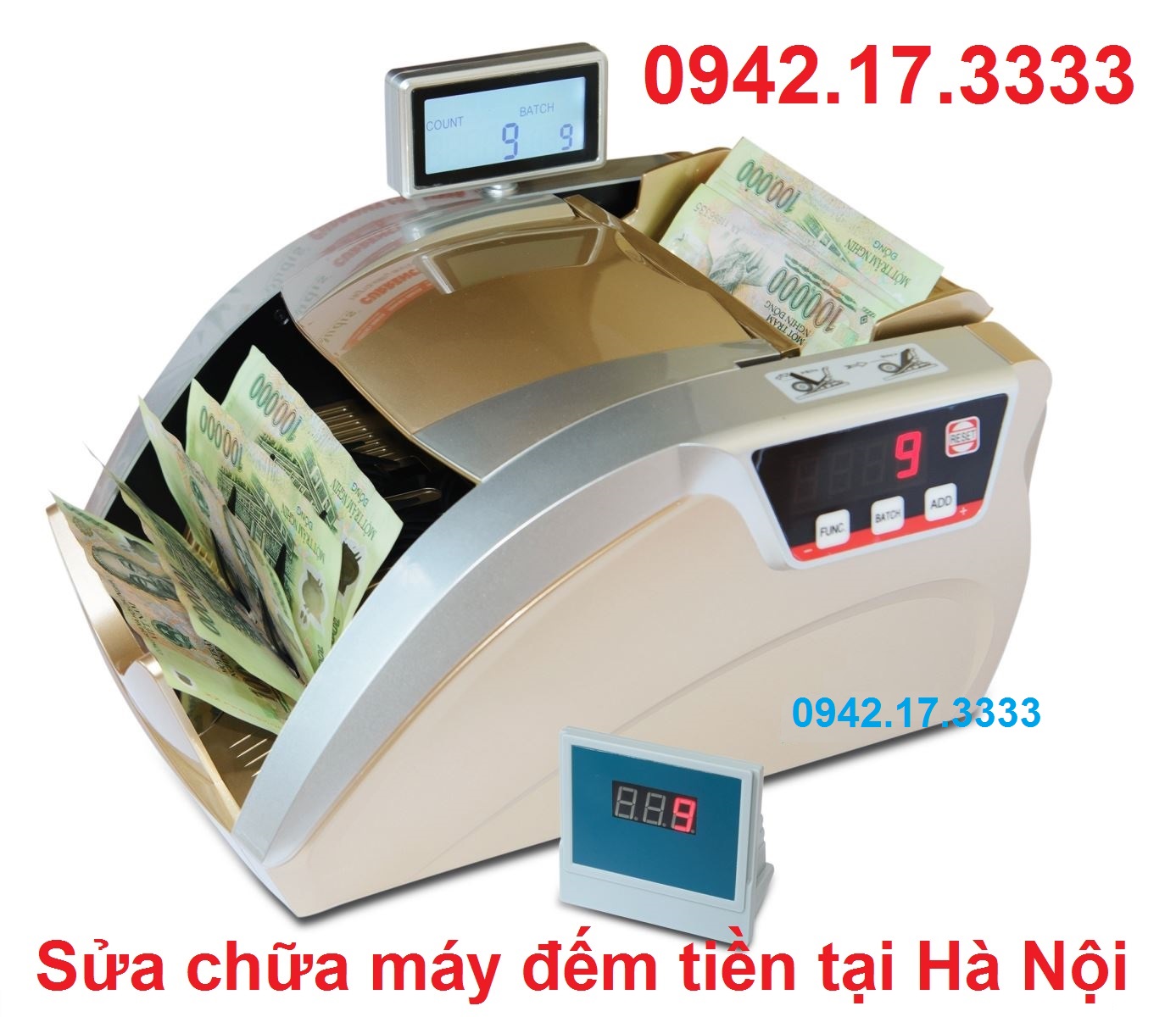 Sửa Chữa Máy Đếm Tiền Bị Kẹt Tiền Giá Rẻ Tại Hà Nội