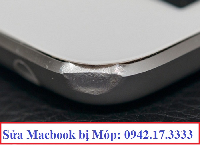 Cách khắc phục, Sửa Macbook bị móp vỏ, phục hồi Laptop