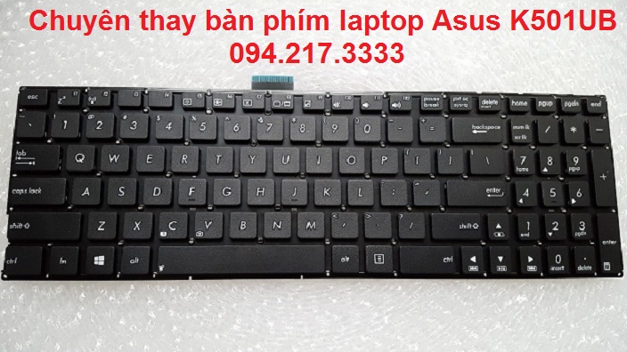 Sửa chữa, thay bàn phím laptop Asus K501UB uy tín