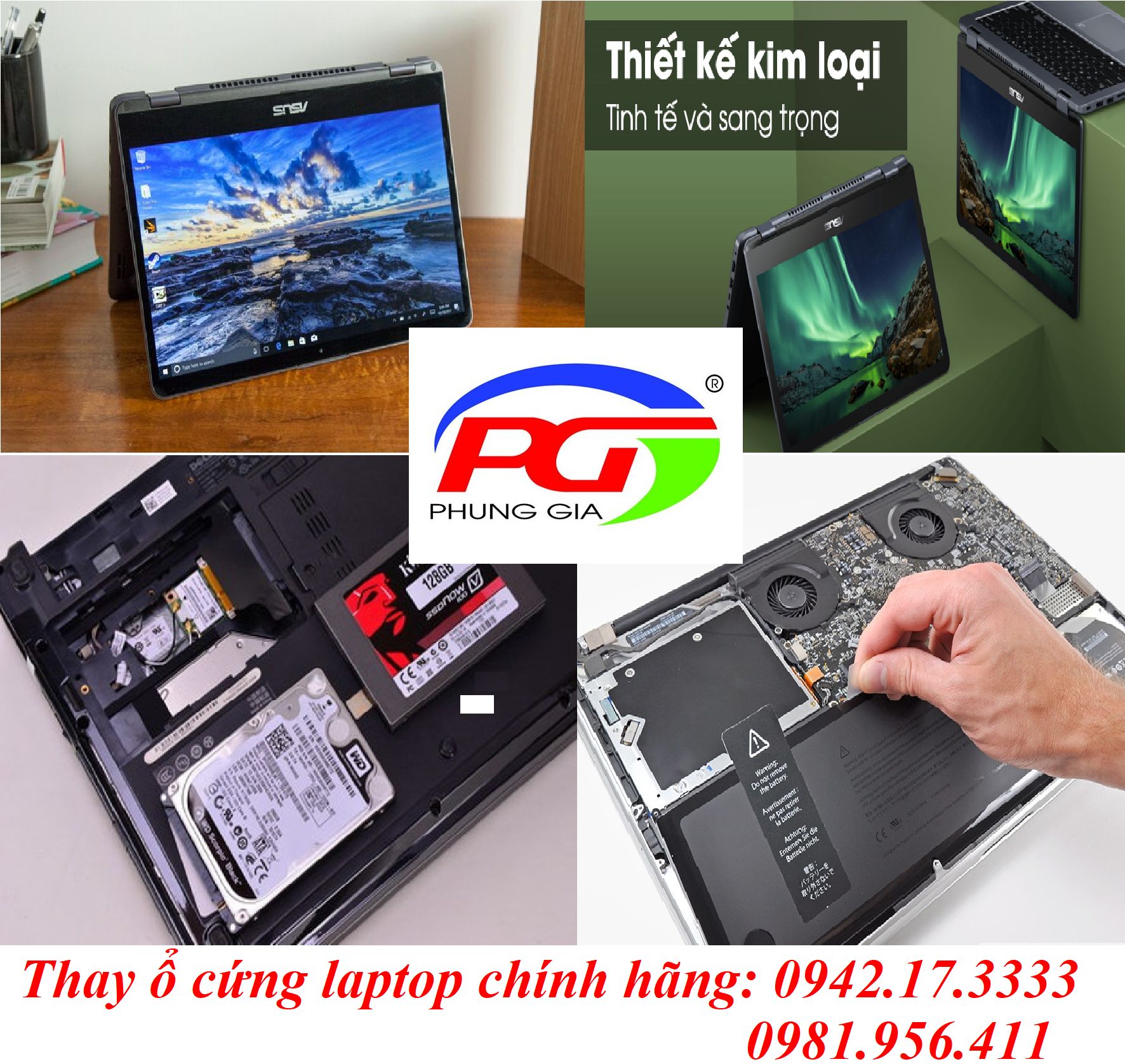 Thay Ổ Cứng Laptop Asus TP410UA Tại Đâu - Công Ty Phùng Gia Cổ Nhuế