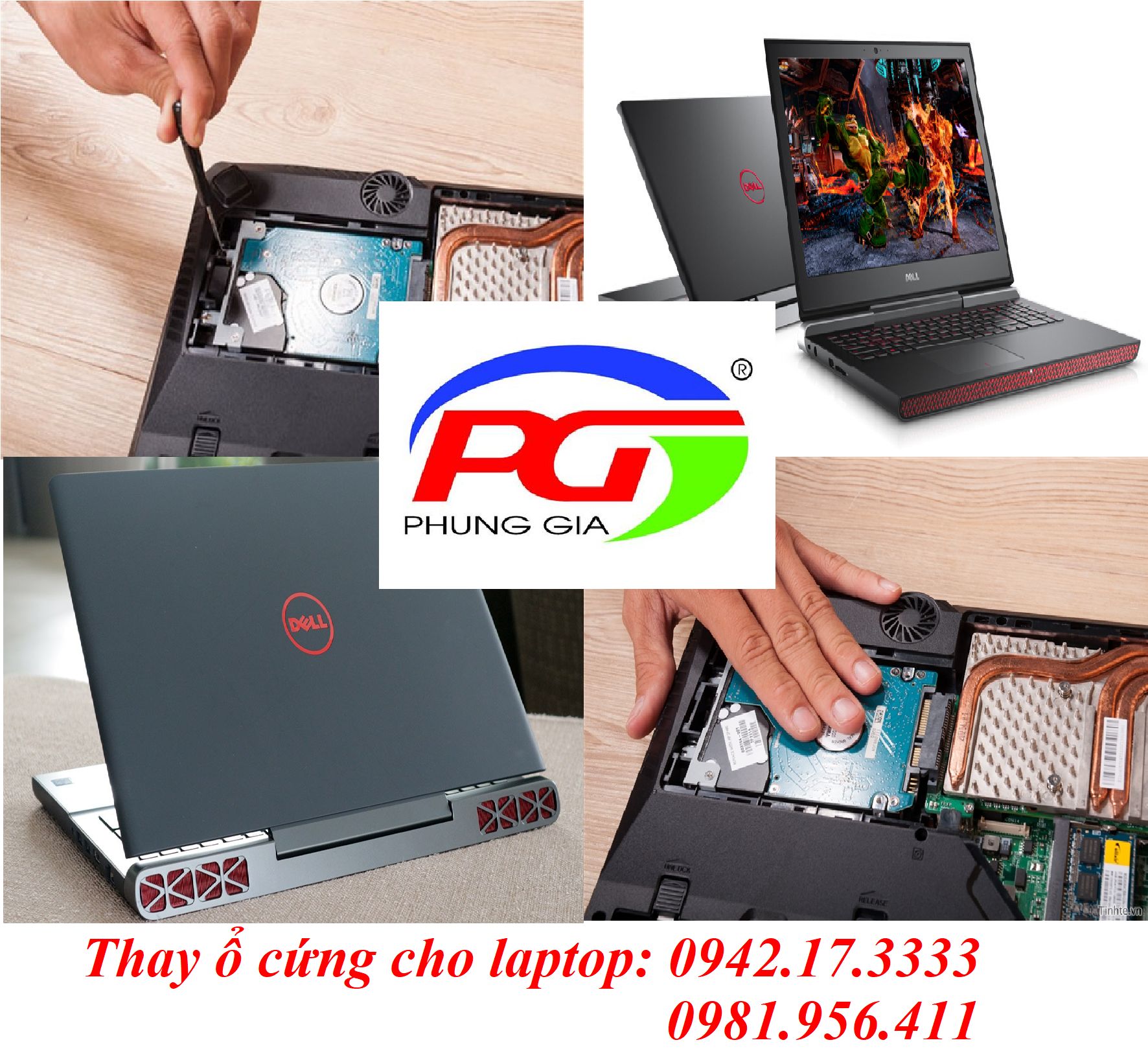 Thay Ổ Cứng Laptop Dell Inspiron 7567 - Hỗ Trợ Tài Nhà