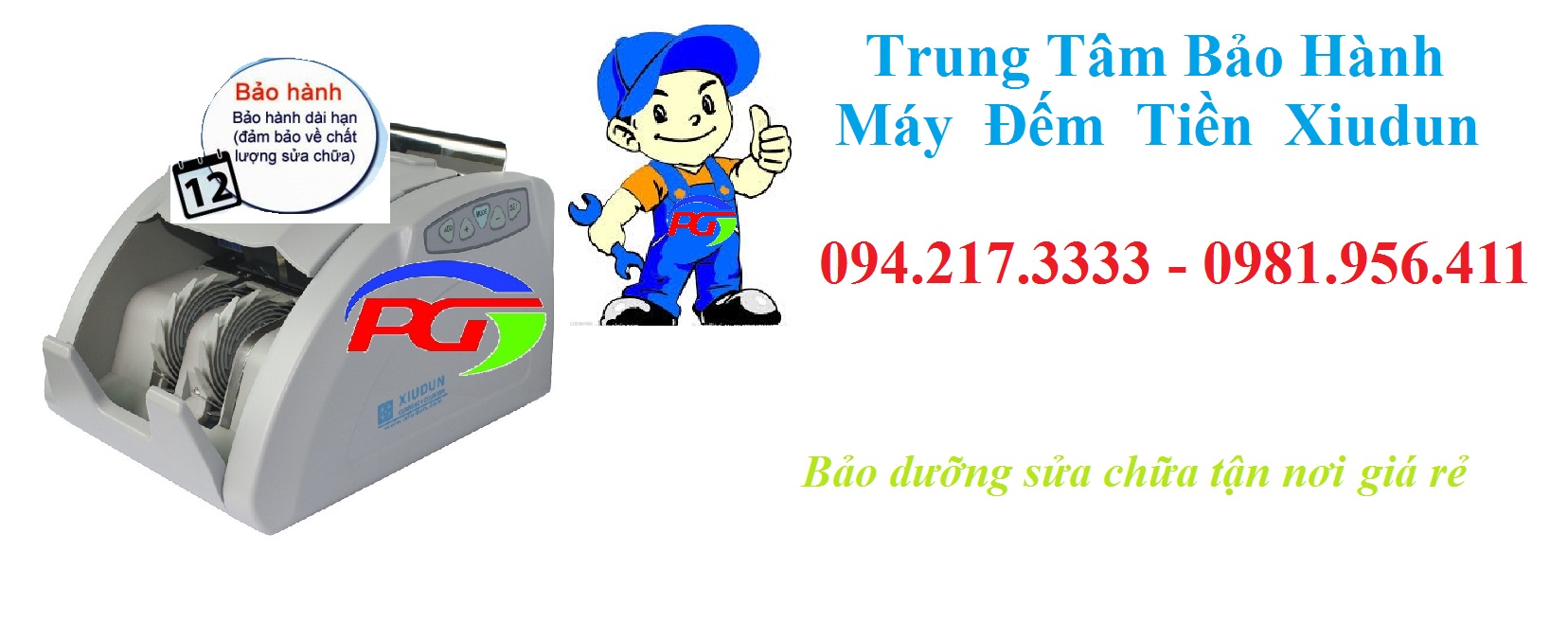 Bảo Hành Máy Đếm Tiền Xiudun Chuyên Nghiệp