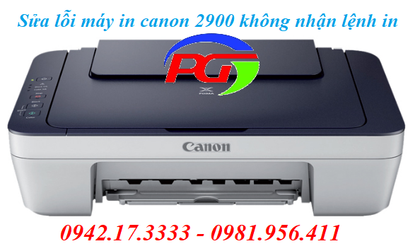 Lỗi máy in canon 2900 không nhận lệnh in - Có thực sự nghiêm trọng