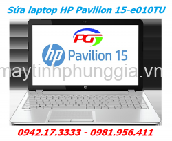 Sửa laptop HP Pavilion 15-e010TU