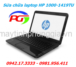 Sửa laptop HP 1000-1419TU tại Đặng Tất