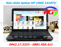 Sửa laptop HP 1000-1418TU tại Đào Tấn