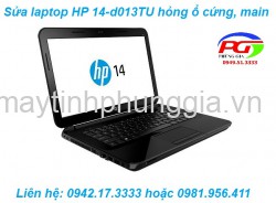 Sửa laptop HP 14-d013TU ở Chu Văn An