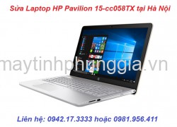 Sửa Laptop HP Pavilion 15-cc058TX